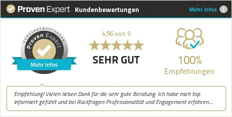 Empfehlung Proven Expert